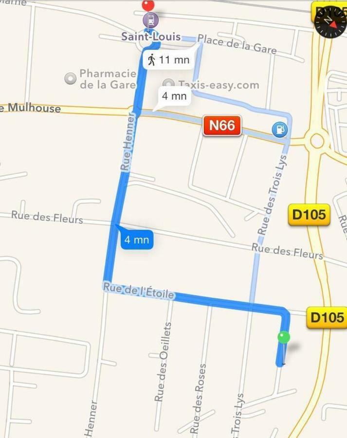 Joli Studio A Euroairport-Basel-Mulhouse-Freiburg 圣路易 外观 照片